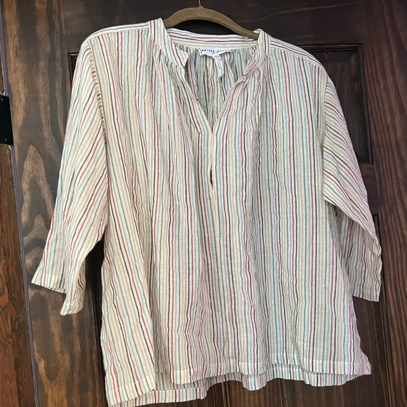 Apiece Apart Tops - Apiece Apart Stripe Organic Cotton Top EUC, Pullover Boho Size 6